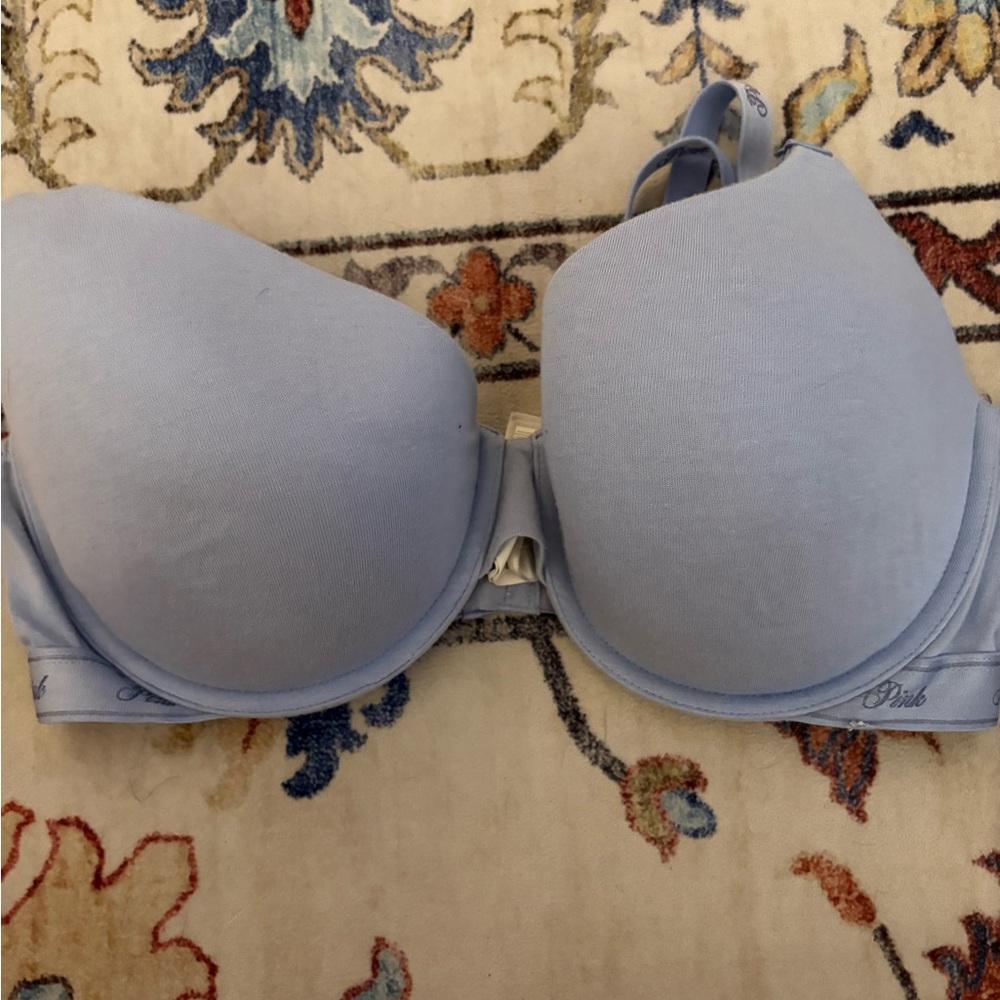 PINK Victoria's Secret Light Blue Bra